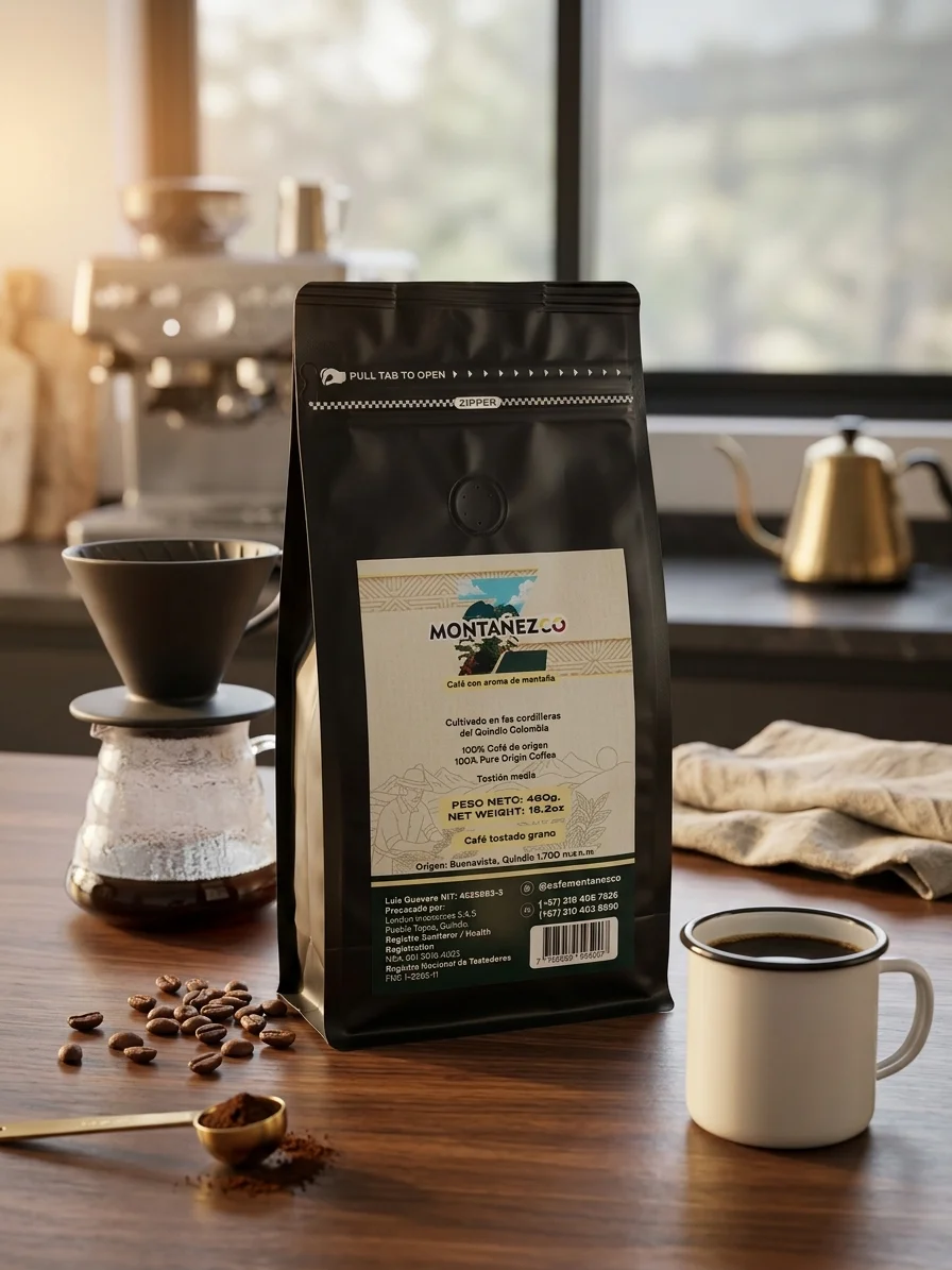 Café Montañezco 460 Gramos MOLIDO - GRANO